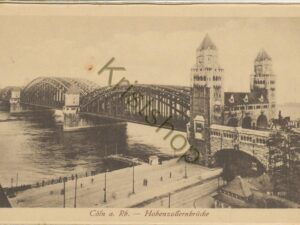 Cöln a Rh - Hohenzollernbrücke [004-1104
