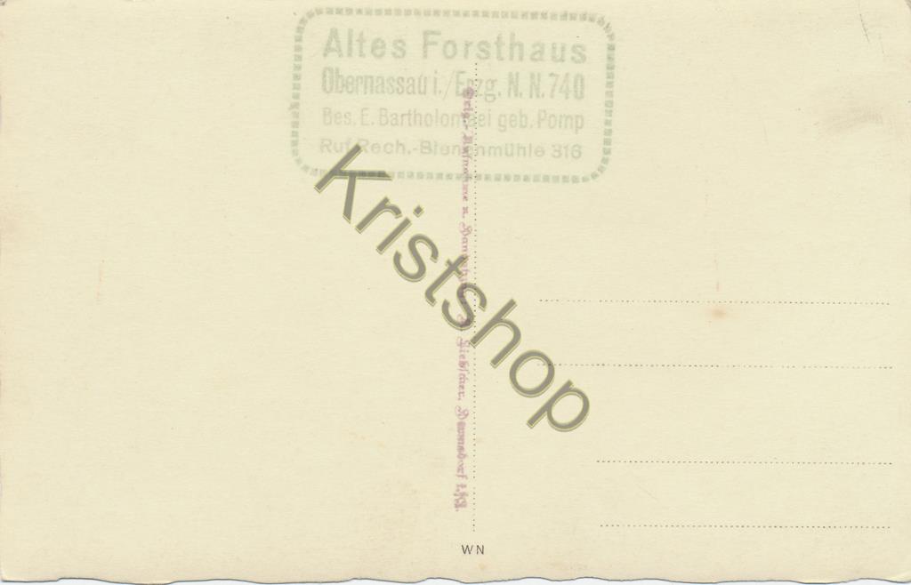 KRST004-1335_1.jpg Altes Forsthaus - Öbernassau [004-1335 - Afbeelding 2