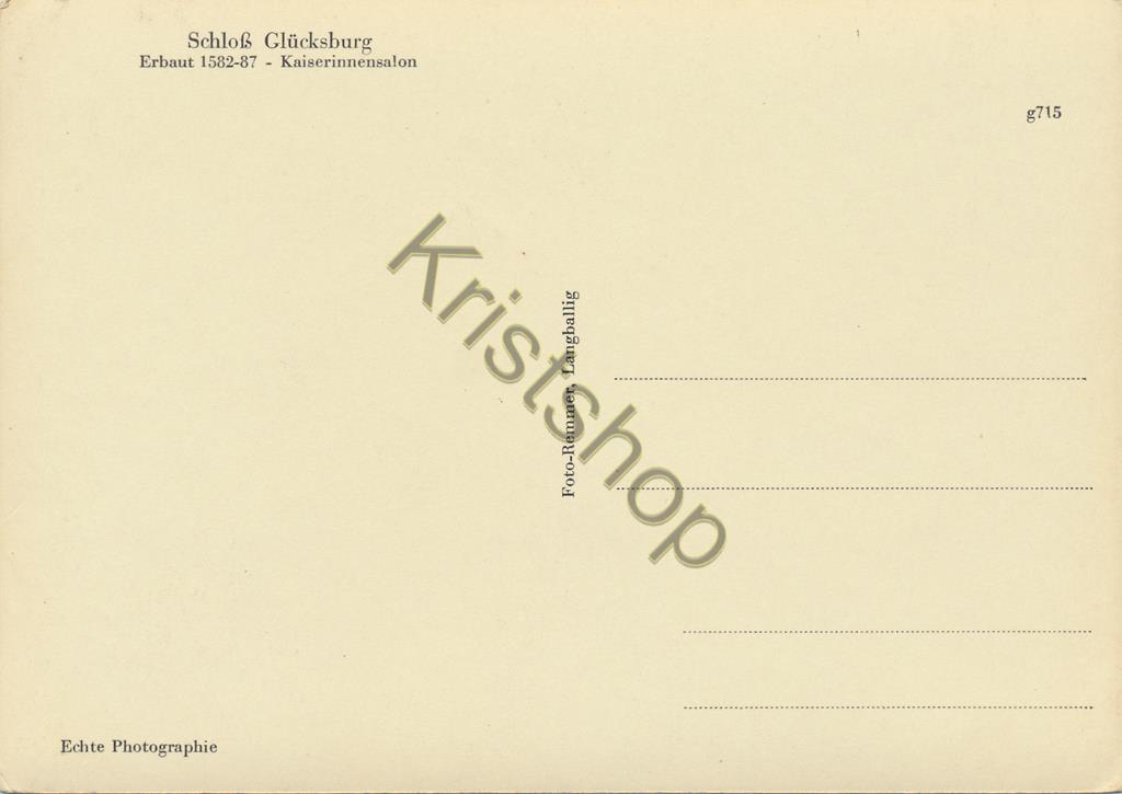 KRST004-1507_1.jpg Schloß Glücksburg - Kaiserrinnensalon [004-1507 - Afbeelding 2