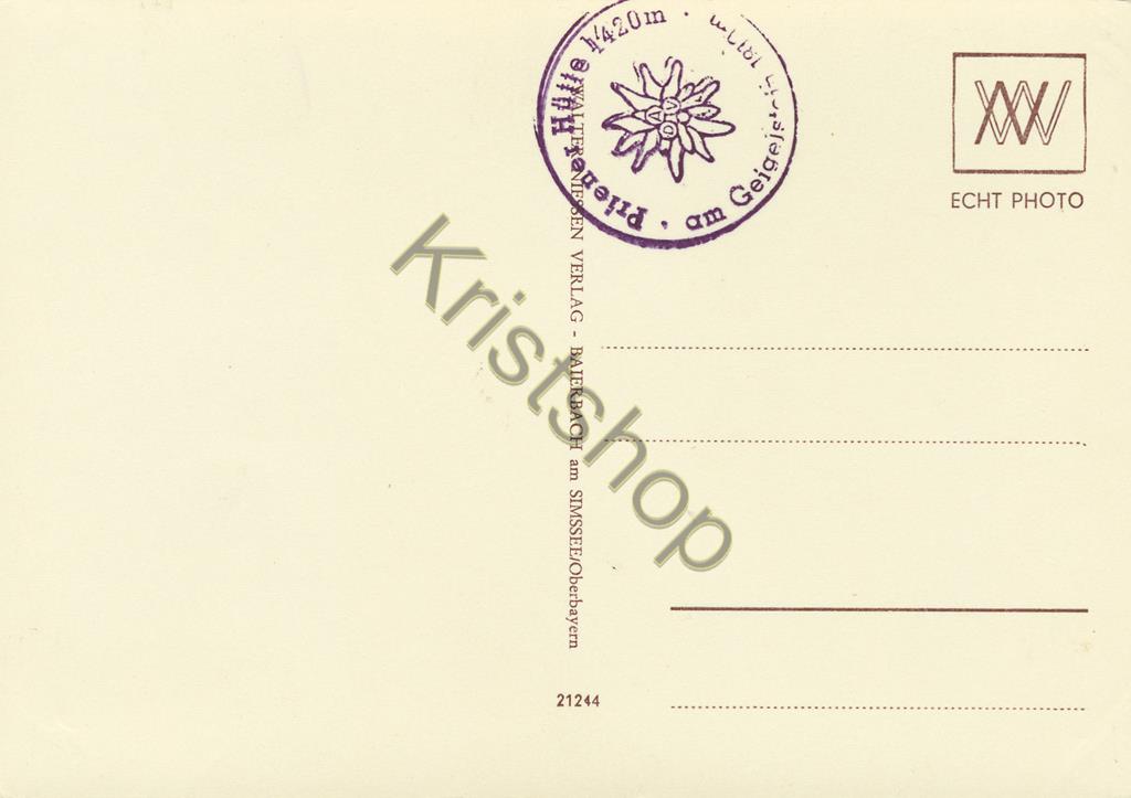 KRST004-1514_1.jpg Priener Haus mit Geigelstein [004-1514 - Afbeelding 2