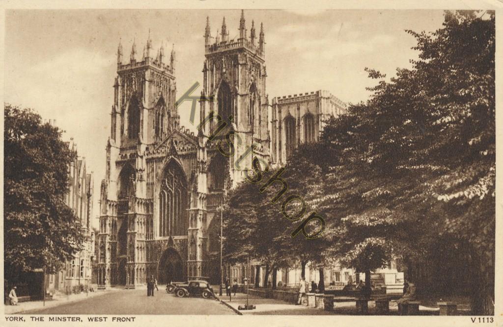 KRST004-1724_0.jpg York - The Minister West Front [004-1724
