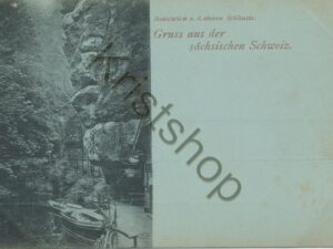Gruss aus der sächsische Schweiz - Bootstation - Schleusse   [004-2015