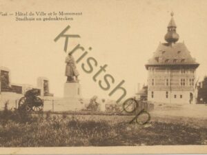 Visé - Hôtel de Ville et le Monument   [004-2124