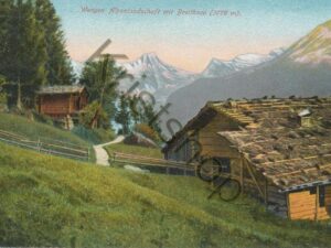 Wengen - Alpenlandschaft mit Breithorn [004-2126