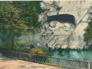 Lüzern - Löwendenkmal   [004-2133
