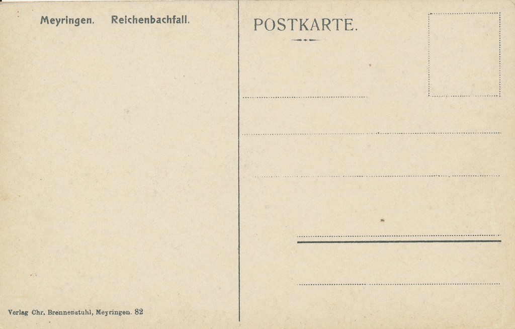 KRST004-2171_1.jpg Reichenbachfall - Meyringen [004-2171 - Afbeelding 2