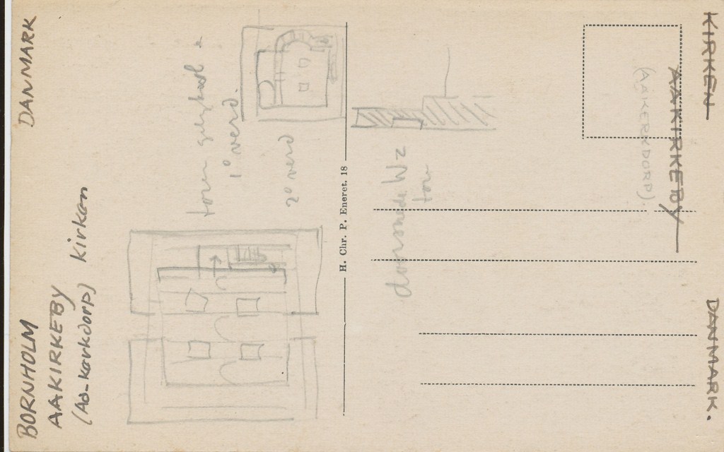 KRST004-2236_1.jpg Bornholm - Kirken - Aalkirkeby [004-2236 - Afbeelding 2