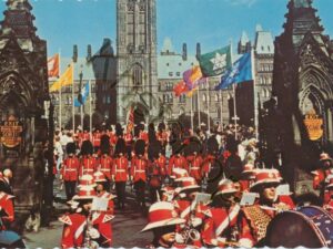 Changing of the Guard with the Canadian Guards Band - Ontario  [004-2264