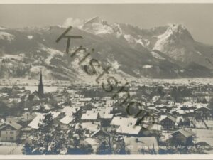 Partenkirchen mit Alp- und Zugspitze  [004-2295
