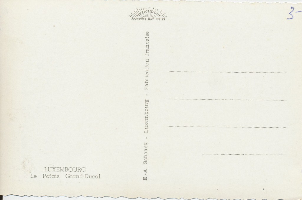KRST004-2331_1.jpg Luxembourg - Le Palais Grand-Ducal [004-2331 - Afbeelding 2
