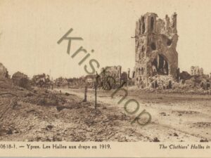 Ypres - Les Halles aux draps en 1919 [004-2401