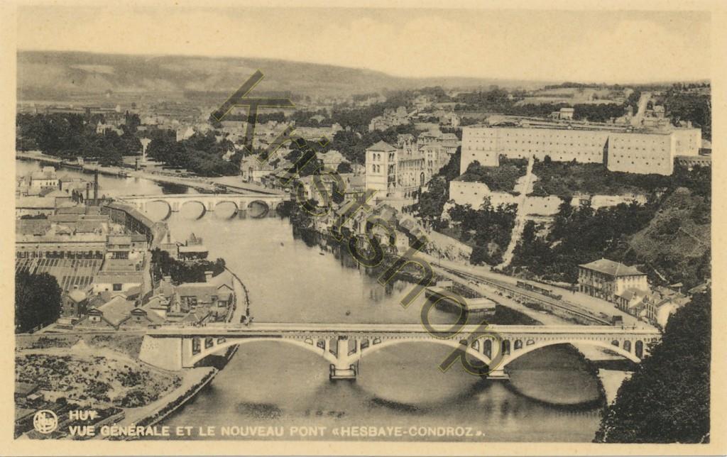 KRST004-2488_0.jpg Huy - Vue générale et le nouveau Pont [004-2488