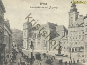 Wien - Schottenkirche mit Freyung  [004-2627