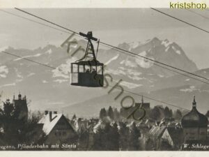 Bregenz - Pfänderbahn mit Säntis  [004-2742