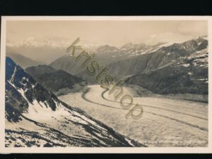 Eggishorn - Blick gegen Riederfurka u Walliseralpen [004-2844