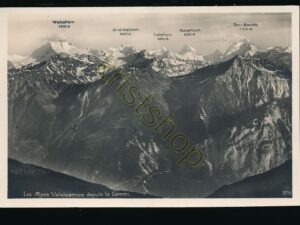 Les alpes Valaisannes depuis la Gemmi [004-2907