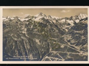 Blick vom Furka-Hotel auf Finsteraarhorn [004-2914