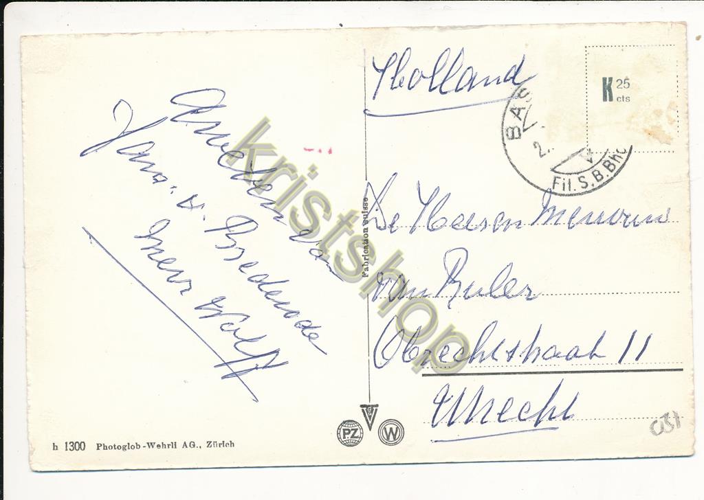 KRST004-2931_1.jpg Basel - Mittlere Rheinbrücke [004-2931 - Afbeelding 2