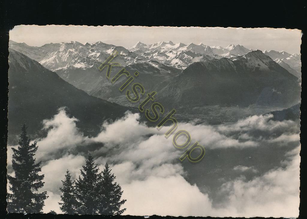 KRST004-2942_0.jpg Blick vom Rigi auf Unterwaldiner und Berneralpen [004-2942