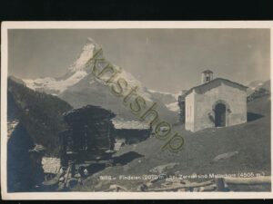Findelen bei Zermatt und Matterhorn [004-2948