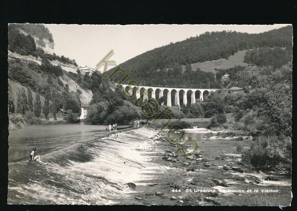 KRST004-2956_0.jpg St Ursanne - La Doubs et le Viaduc [004-2956