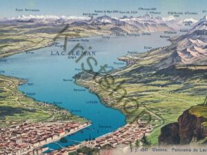 Genève - Panorama du Lac Léman  [004-3229