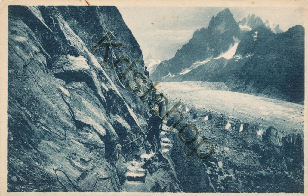 KRST004-3309_0.jpg Chamonix - Le Mauvais pas - mer de Glace [004-3309