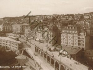 Lausanne - Le Grand Pont  [004-3551