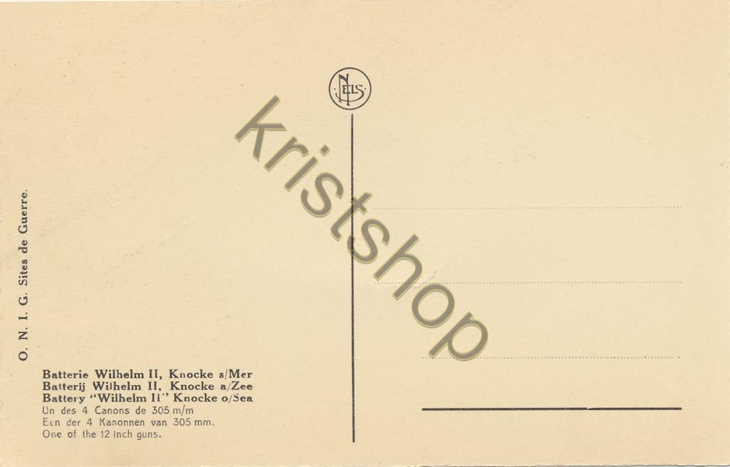 KRST004-3638_1.jpg Knocke s/Mer - Batterie Wilhelm II [004-3638 - Afbeelding 2