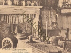 Bruges - Café Vlissinghe - Interieur  [004-3722