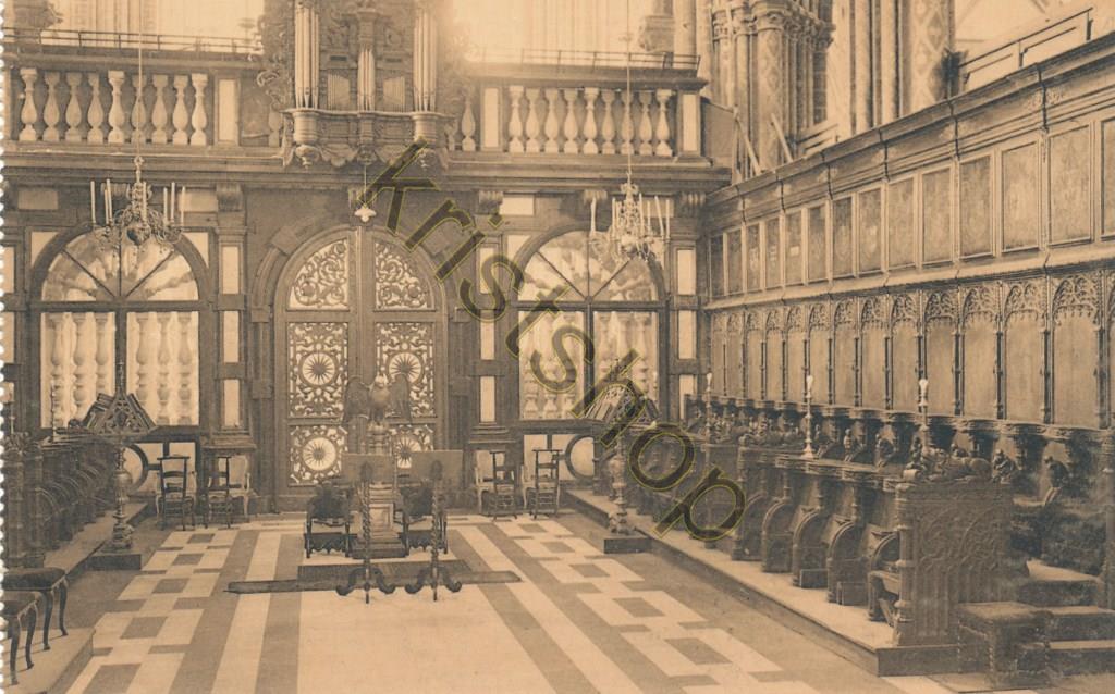 KRST004-3741_0.jpg Bruges - Eglise Saint Sauveur - Stalles du Chœur 1430 [004-3741