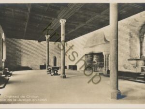 Château de Chillon - Salle de la Justice en 1255 [004-3809