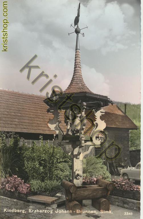 KRST004-3956_0.jpg Kindberg - Erzherzog Johann-Brunnen [004-3956