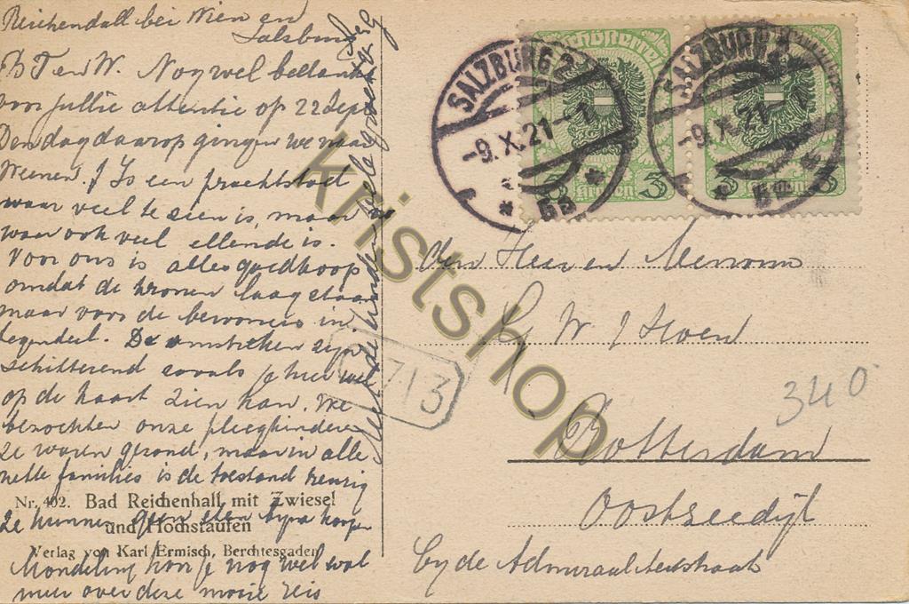 KRST004-4003_1.jpg Bad Reichenhall mit Zwiesel [004-4003 - Afbeelding 2