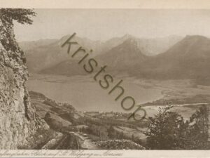 Schafbergbahn - Blick auf St. Wolfgang u. Abersee [004-4028