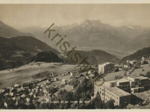 Leysin et les Dents du Midi  [004-4498