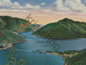 Lago di Lugano e Ponte di Melide [004-4526