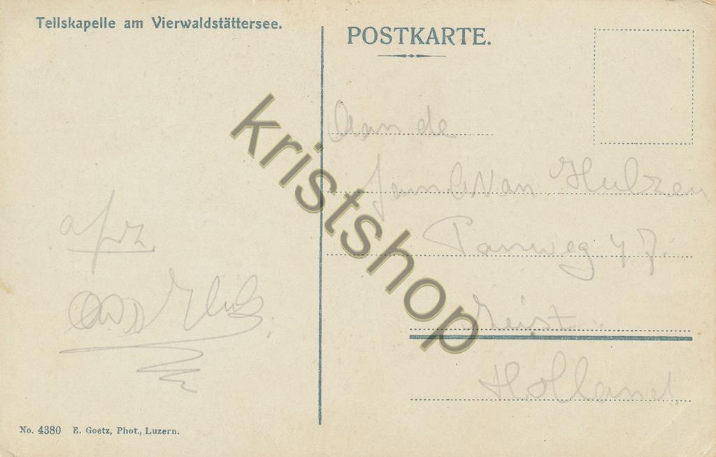 KRST004-4569_1.jpg Tellskapelle am Vierwaldstättersee [004-4569 - Afbeelding 2