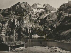 Oeschinensee u. Blümisalp mit Sennerei  [004-4636