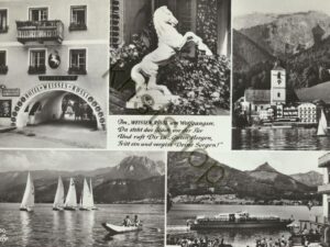 Im "Weißen Rösi" am Wolfgangsee  [004-4777