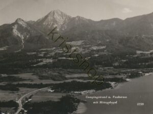 Campingstrtand a. Faakersee mit Mittagskogel [004-4783