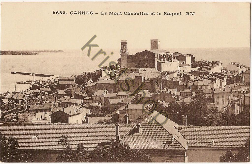 KRST004-5004_0.jpg Cannes - Le Mont Chvalier et le Suquet [004-5004)