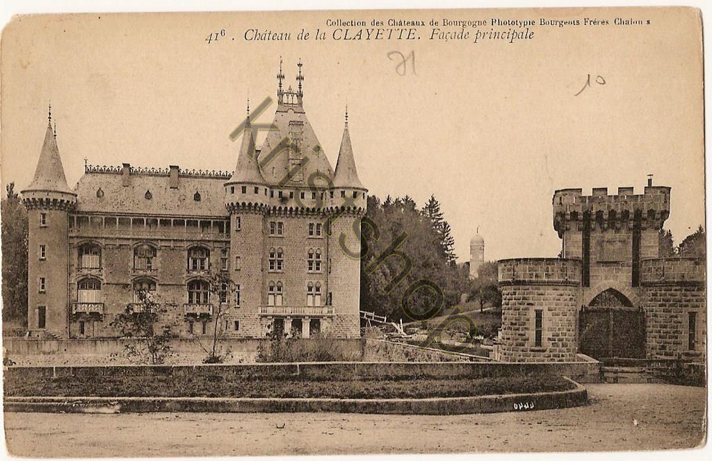KRST004-5034_0.jpg Château de la Clayette - FaÇade principale [004-5034)