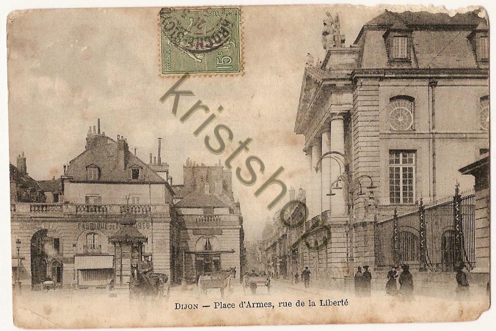 KRST004-5072_0.jpg Dijon - Place d'Armes, rue de la Liberté [004-5072