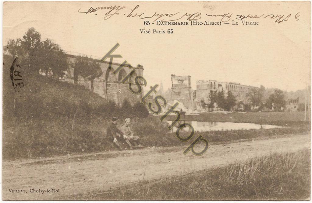 KRST004-5082_0.jpg Dannemarie (Hte-Alsace) - Le Viaduct [004-5082