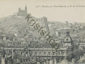 Marseilles - Vue Générale et N.D. de la Garde [004-5138)