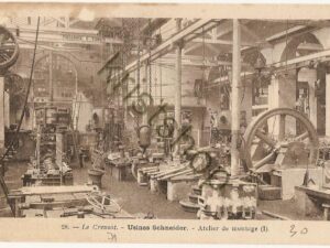 Le Creusot - Usines Schneider - Atelier de montage [004-5174)