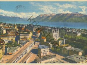 Lausanne - Vue générale  [004-5331