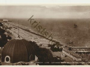 Venezia - Lido - Capanne viste Dall Hotel Excelsior  [004-5415