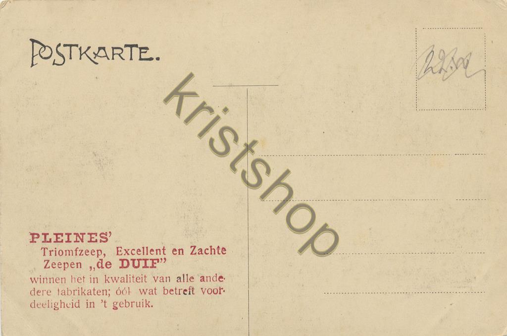 KRST004-5602_1.jpg Unbekannt - unknown - Zoekplaatje - Reclamekaart De DUIF [004-5602 - Afbeelding 2